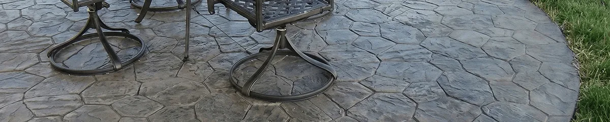 Garden relaxation area with professionally installed stone flooring in Ann Arbor MI